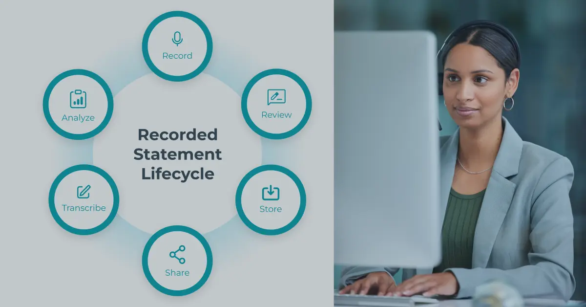 Recorded Statement Lifecycle Management Software: A Must-Have for Claims Adjusters