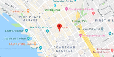 map of downtown Seattle
